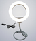 8 اینچ چراغ LED سفید یقه غازی 112 سانتی متری برای نور حلقه ویدیویی یوتیوب