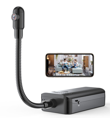 دوربین Snake Gooseneck Tube Mini WiFi Remote Webcam Flexible Holder Home Surveillance